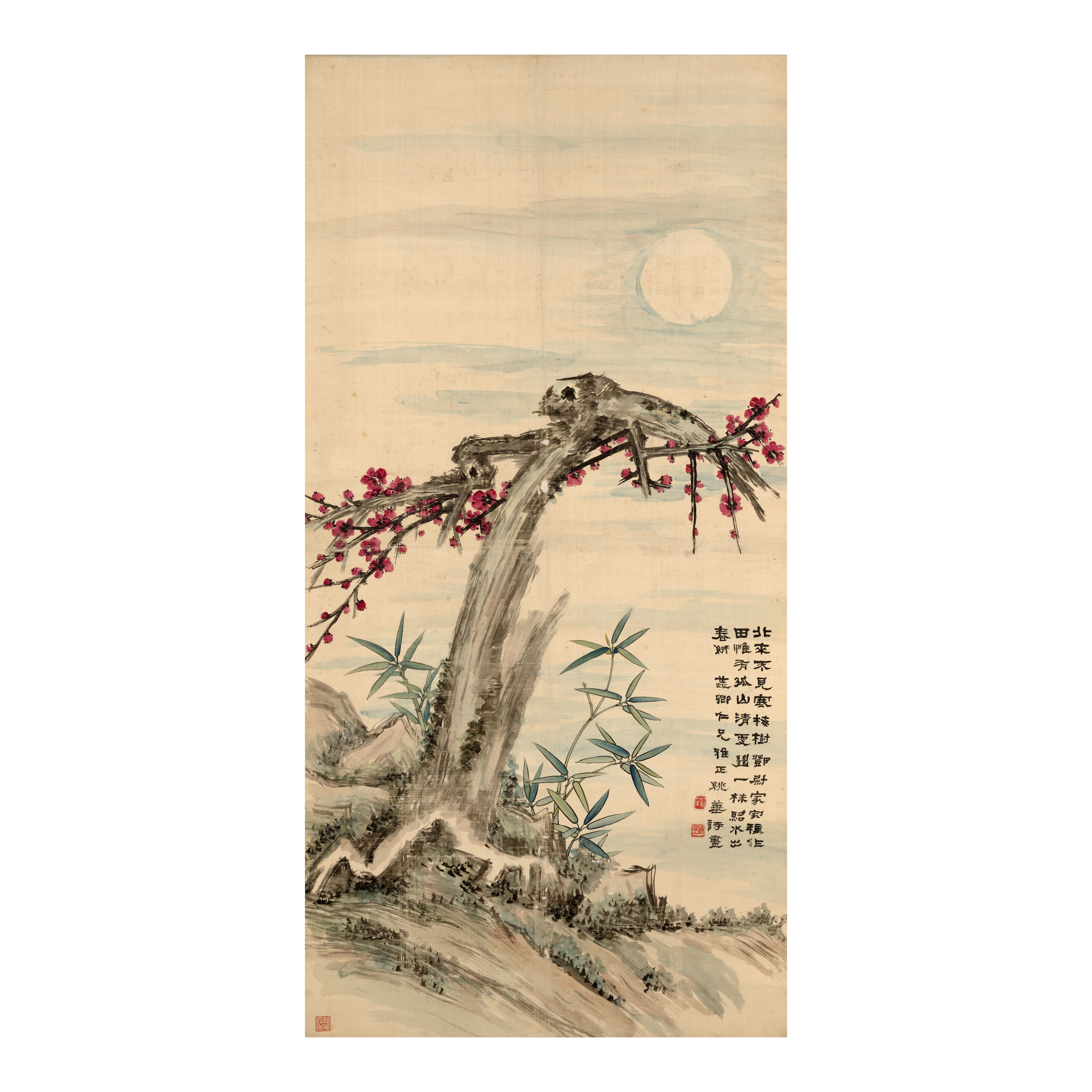 Plum and Bamboo