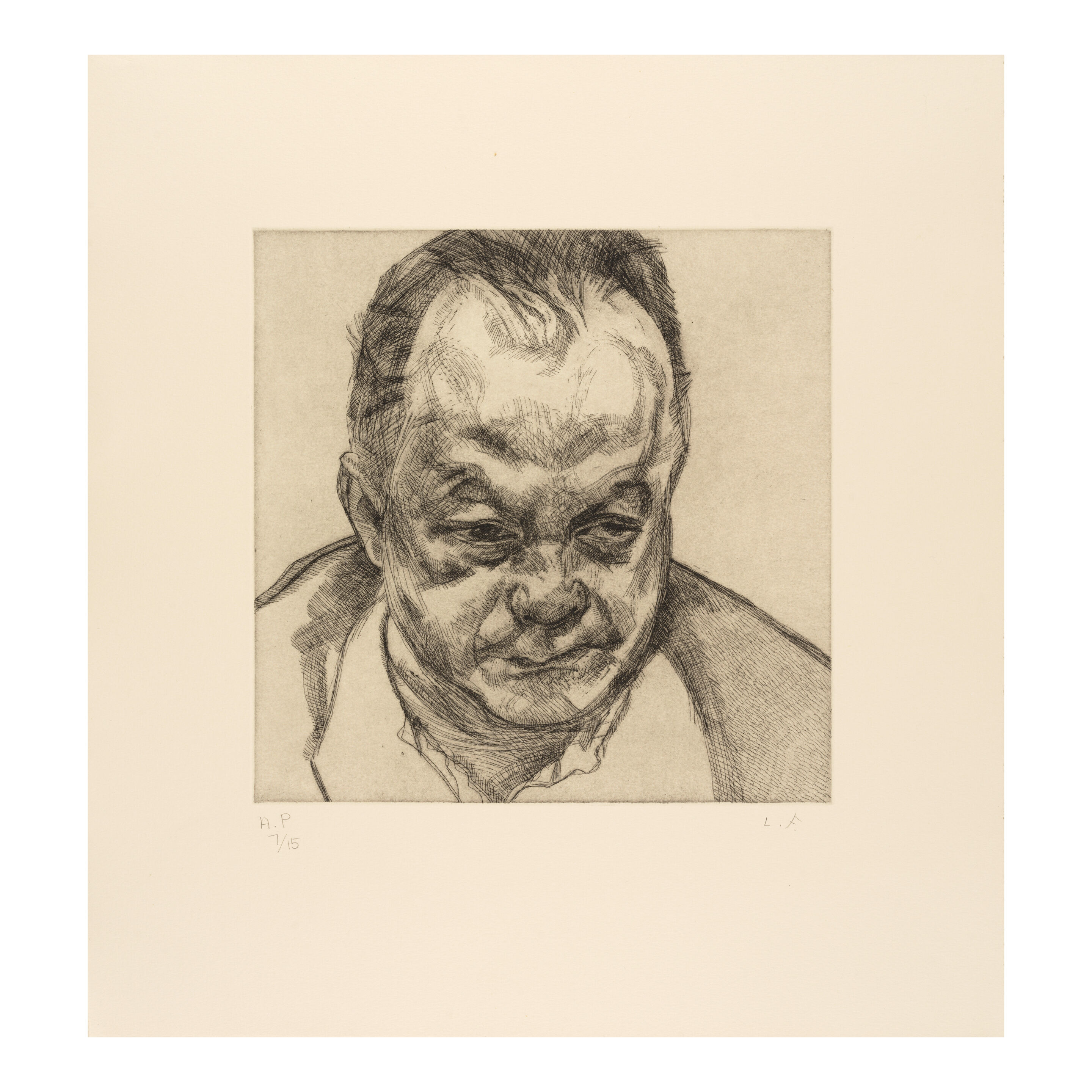 Head of Bruce Bernard