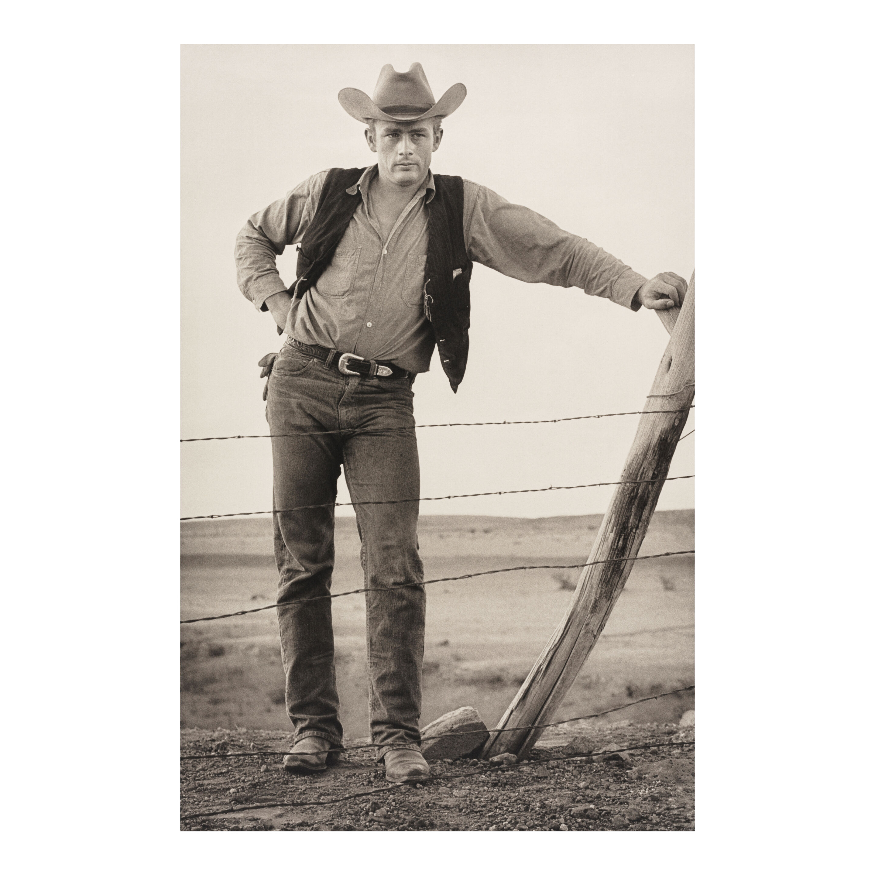 Cowboy James Dean ('Giant' Film Set)