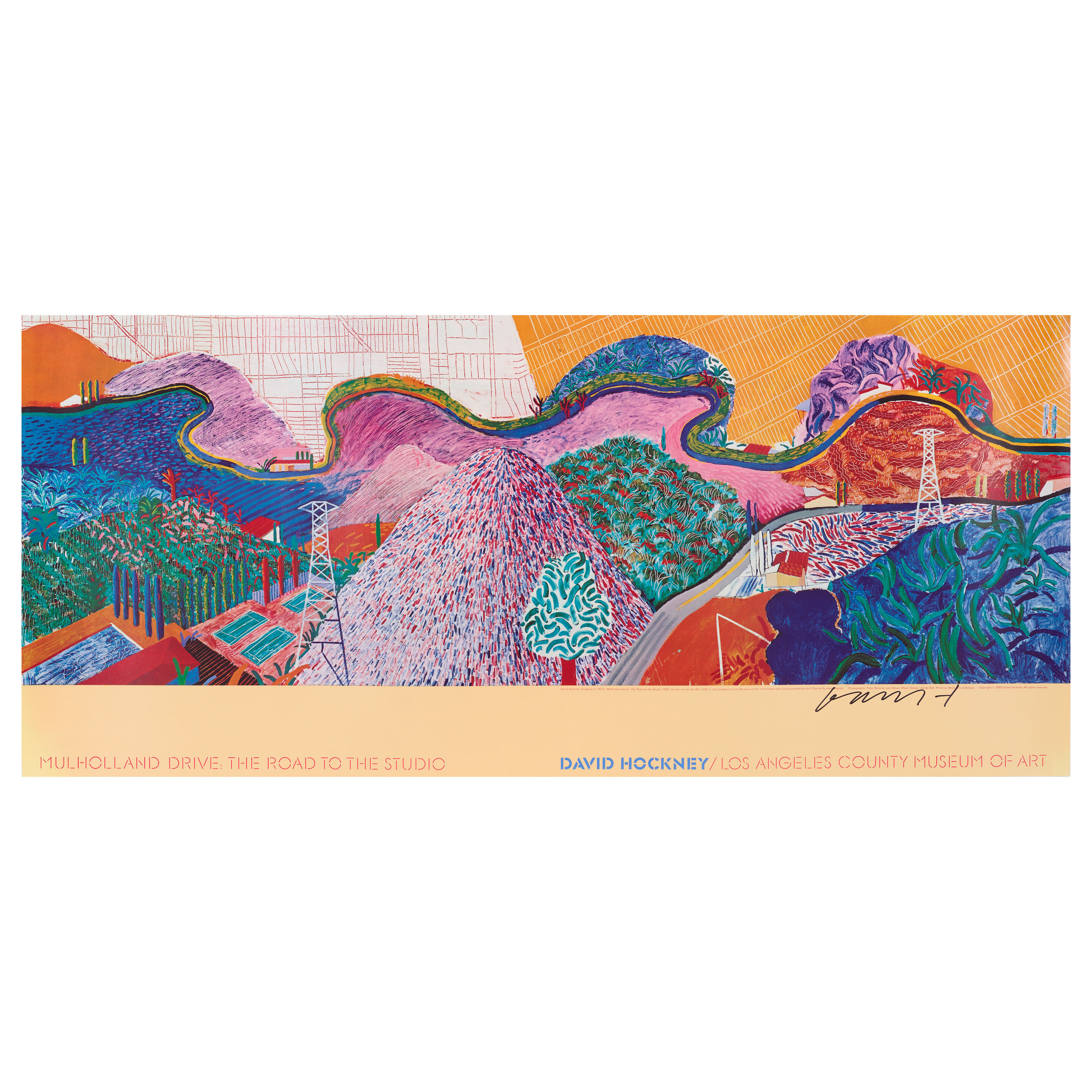 After David Hockney (1937-2026) Two Exhibition Posters