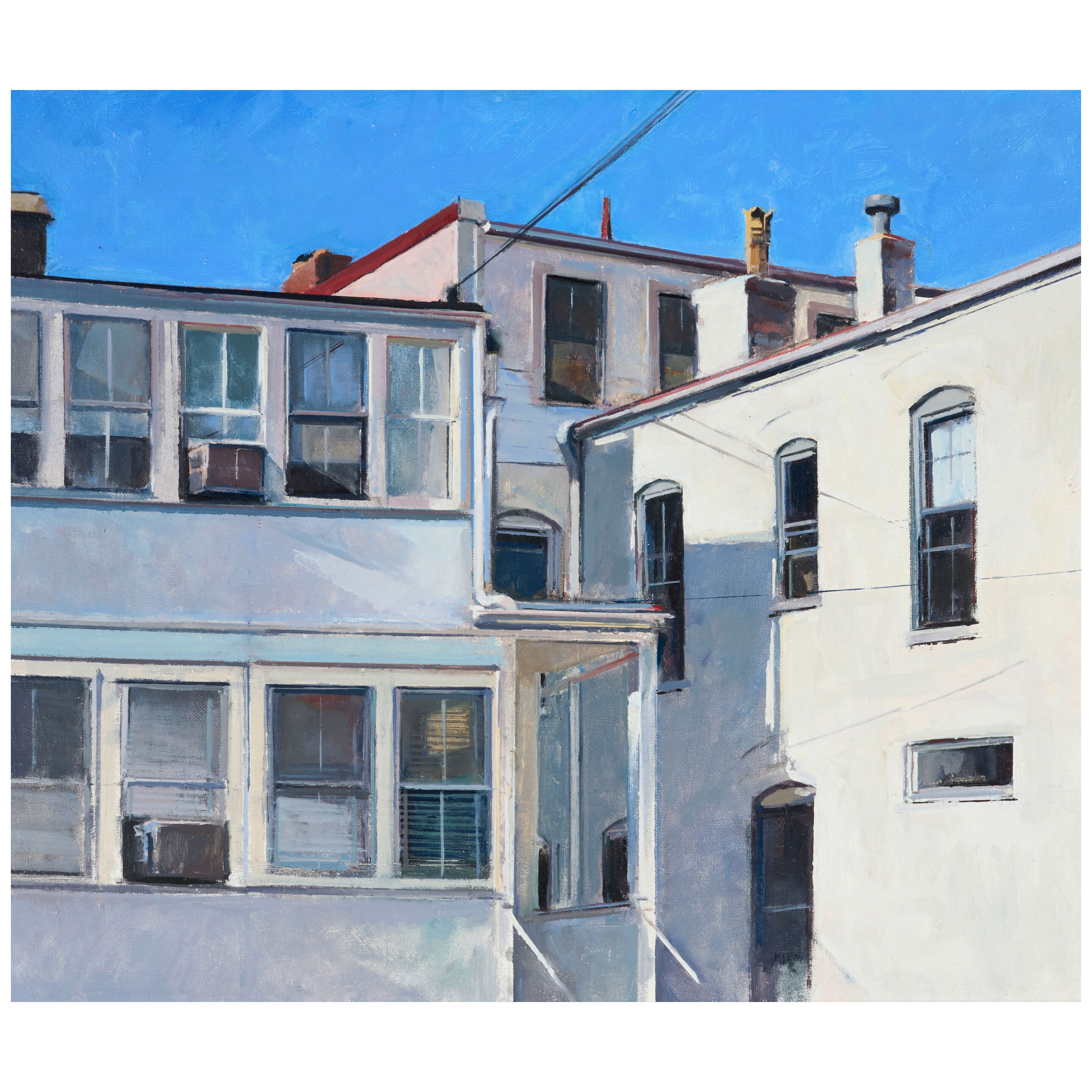 Windows (White Building Series) , 1986,