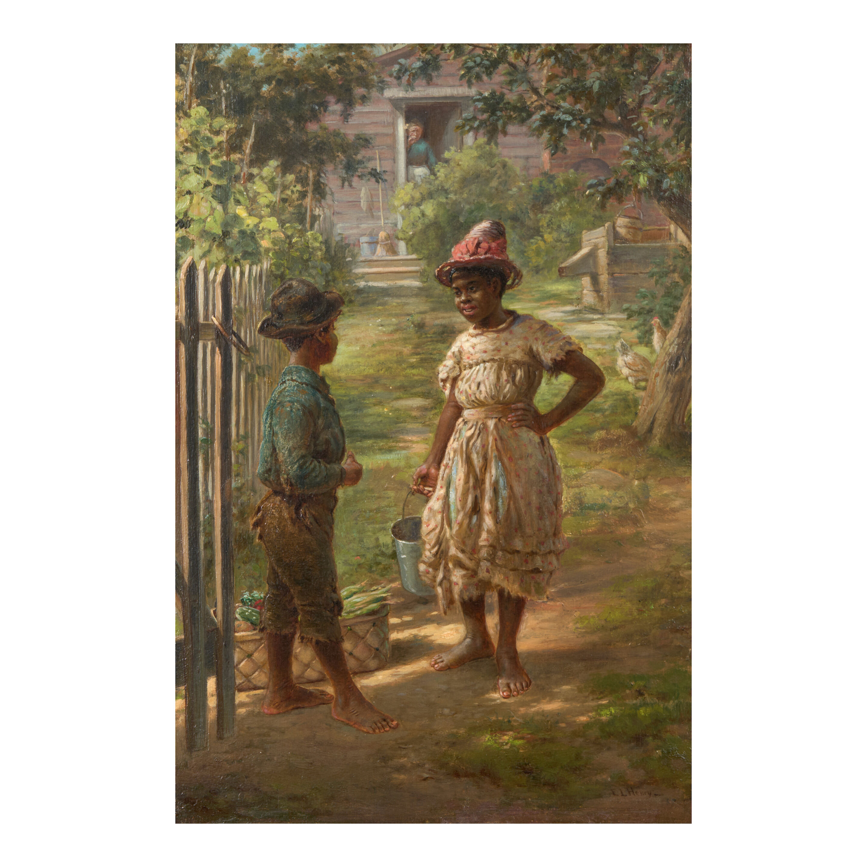The Sunny South 14 x 9 3/4 in. (35.7 x 24.8 cm.)