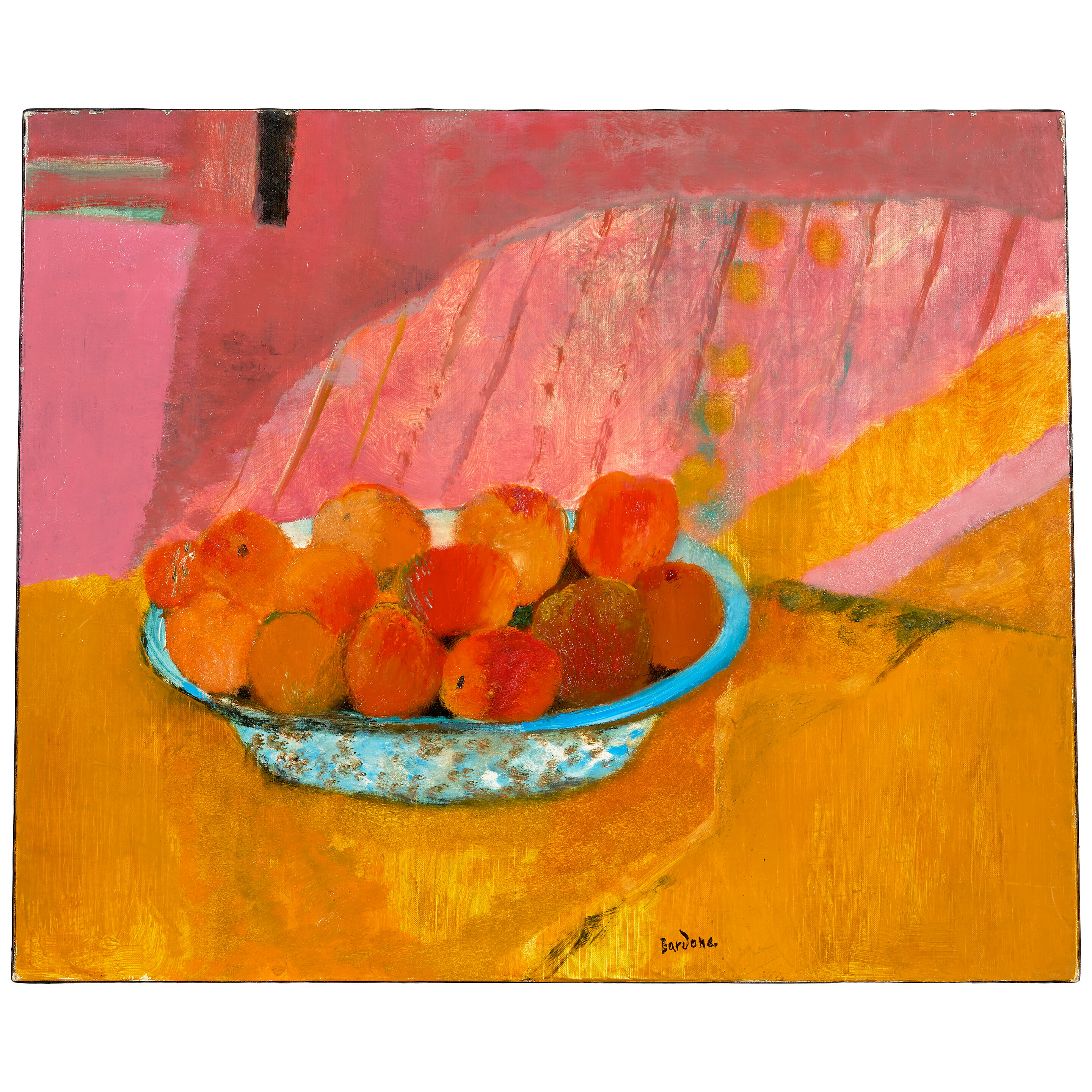 Abricots au Fond Rose