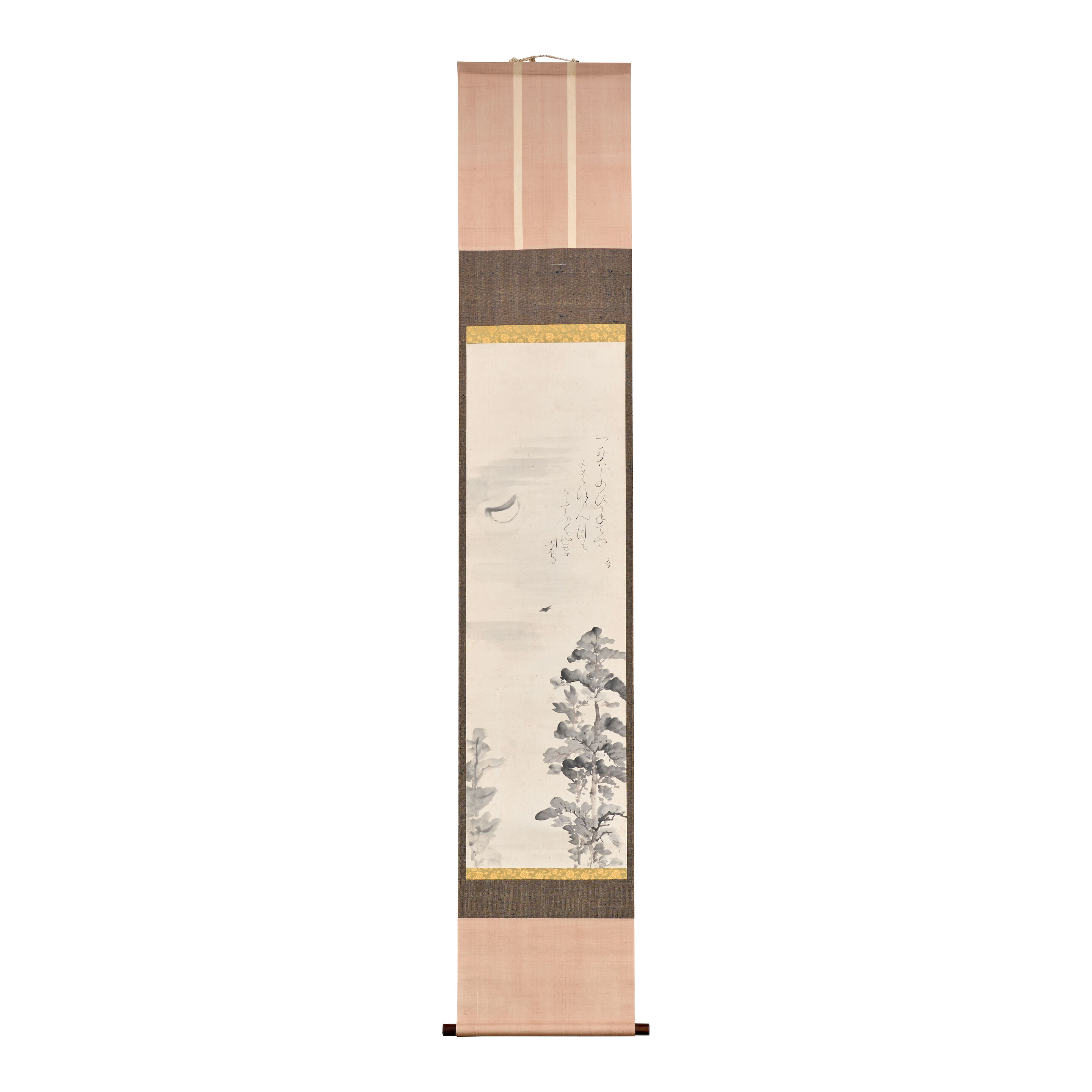 A Hanging Scroll Depicting Birds Japan, Edo period (1615-1868) or Meiji era (1868-1912), 19th century,