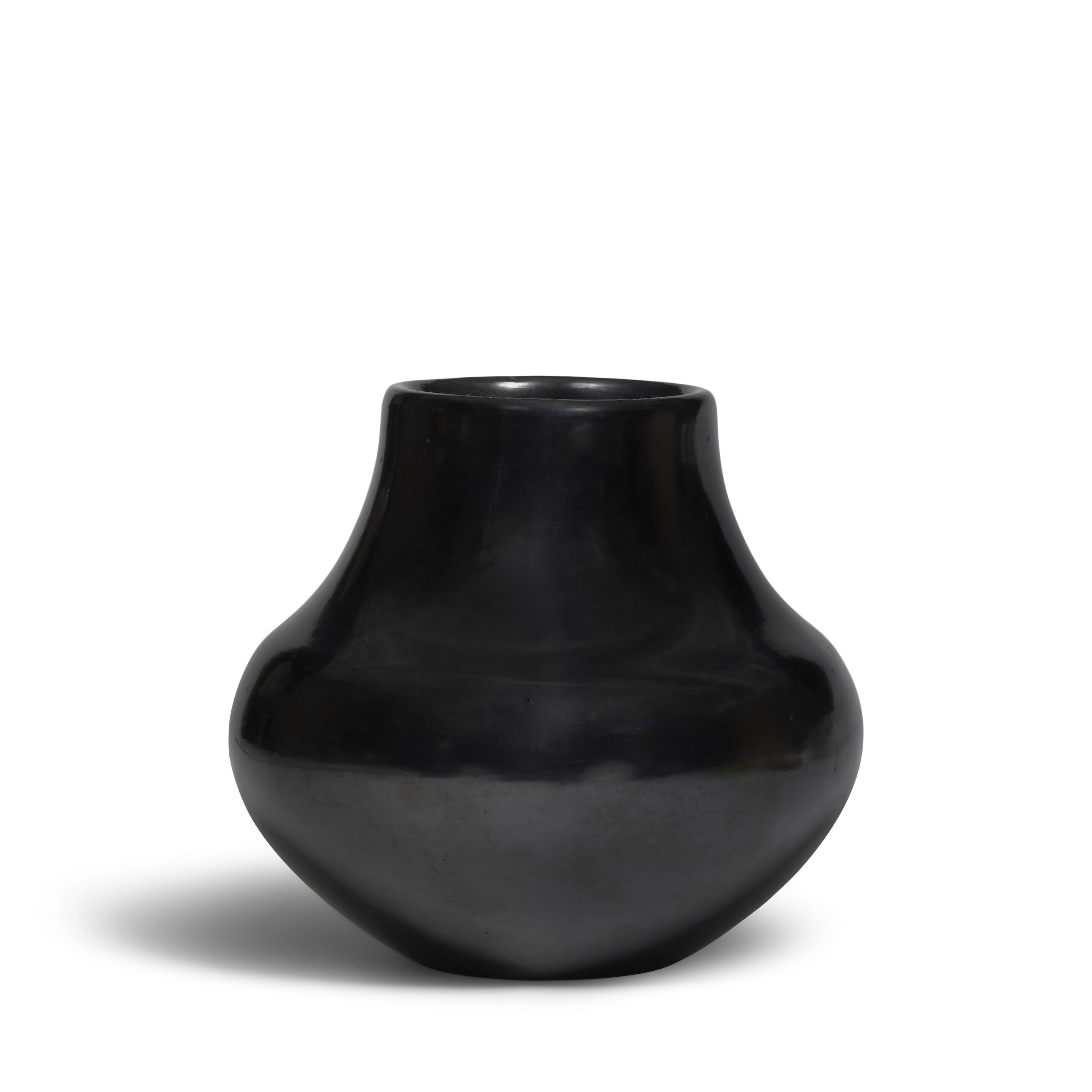 A Maria Martinez blackware jar