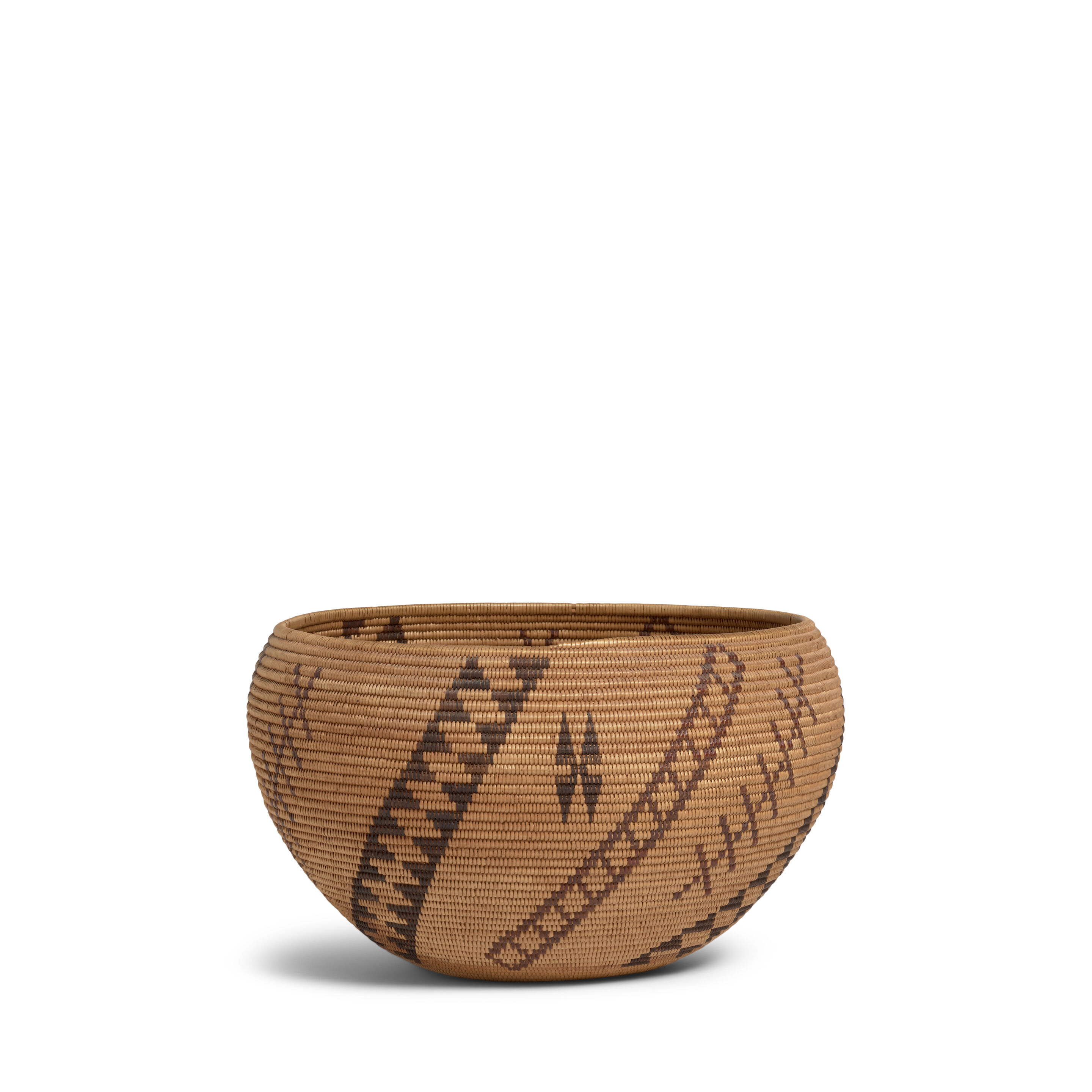 A Tillie Snooks, Washoe polychrome basket