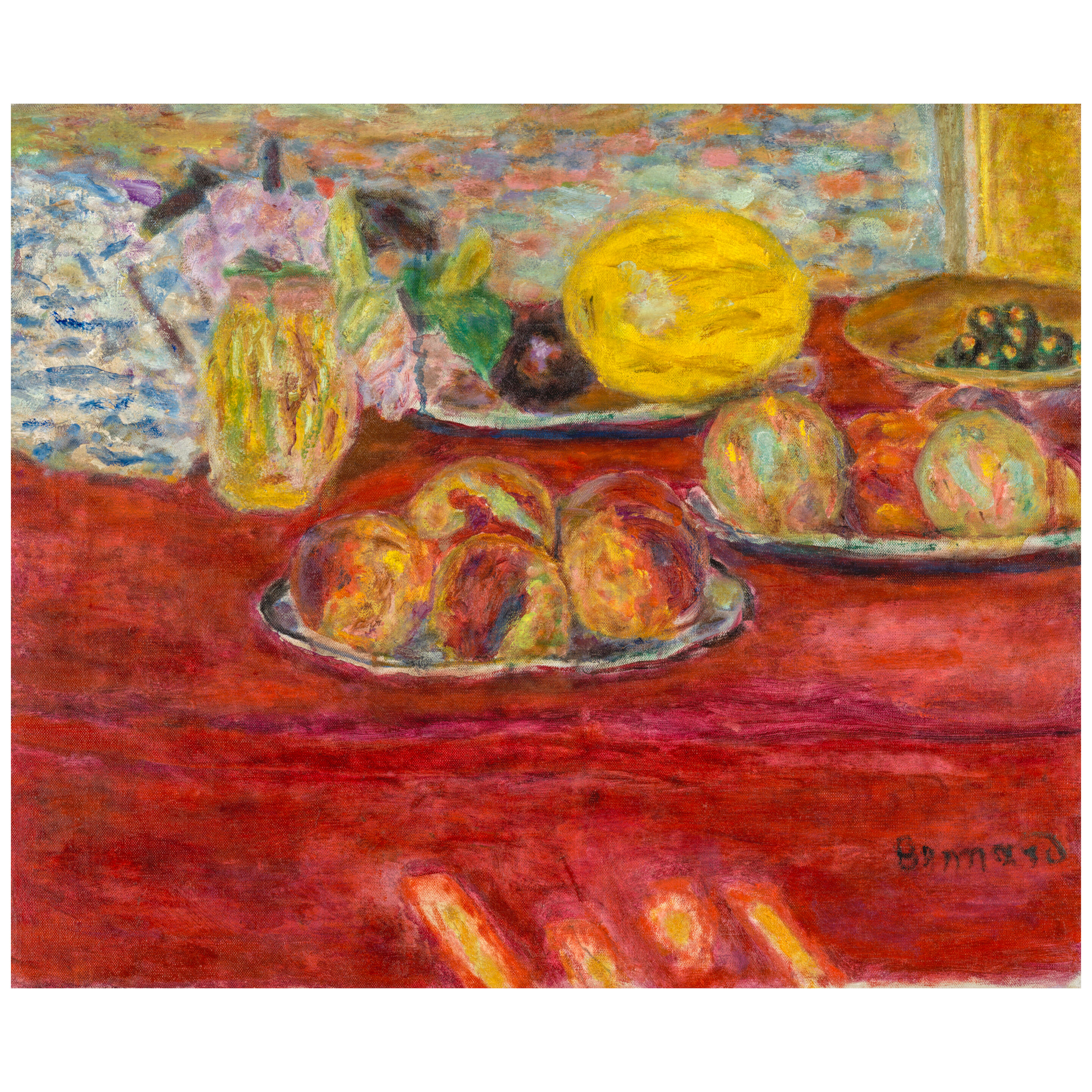 Nature mort au melon 20 1/16 x 24 7/16 (51 x 62.1 cm)