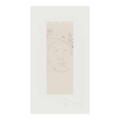 Henri Matisse (1869-1954); Loulou Masque - chapeau fleuri (Loulou - Flowered Hat)