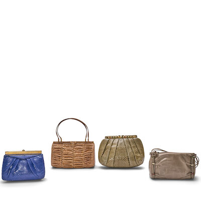 Judith Leiber: A Group Of Exotic Bags
