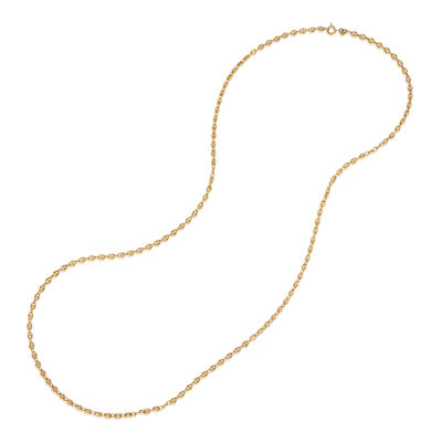 14K GOLD MARINER LINK CHAIN